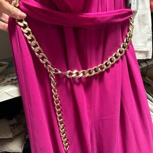 Belt gold chain 39"x 1" Anthropologie